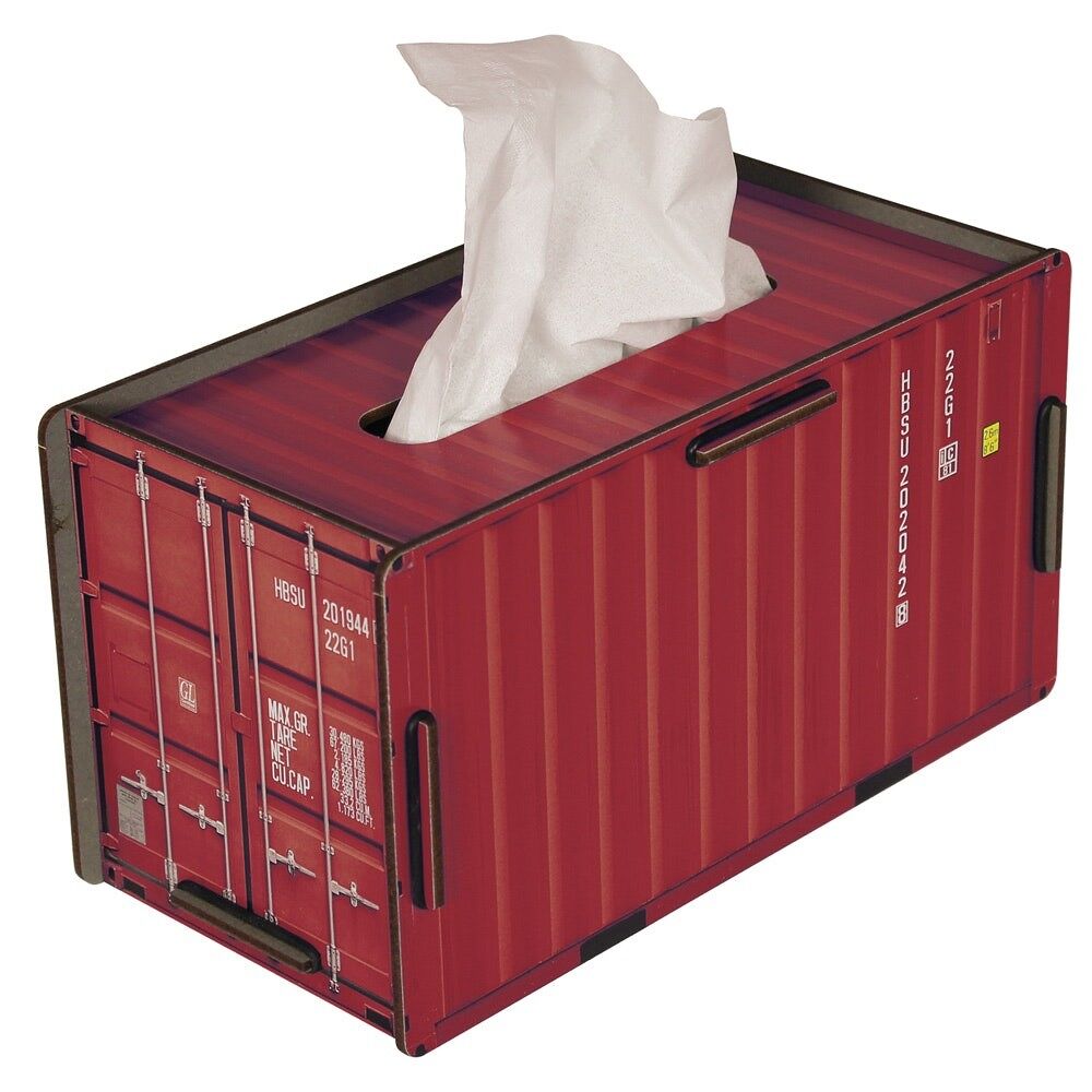 Boîte à mouchoirs Container rouge